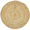 Image de Tapis déco rond en jute 90x90cm