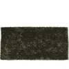 Image de Tapis de bain déco fil doré en polyester kaki 50x80cm