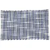 Image de Tapis déco quadrillé en polycoton 50x80cm