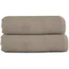 Image de Lot 2 serviettes de toilette 50x90 coton éponge