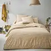 Image de Housse de couette en lyocell beige sable 140x200