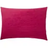 Image de Taie d'oreiller imprimée en lyocell rouge 50x70