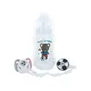 Image de dBb Remond Coffret Foot Blanc composé d'1 biberon 1 sucette + attache sucette