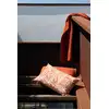 Image de Plaid stonewashed en coton rooibos 140 x 200 cm