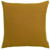 Image de Coussin uni en lin bronze 45 x 45 cm