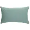 Image de Coussin uni en lin vert de gris 40 x 65 cm