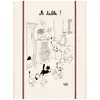 Image de Grand torchon retour des courses en coton ecru 60 x 80 cm
