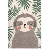 Image de Tapis rectangulaire paresseux Akiko (120 x 170 cm)