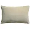 Image de Coussin uni en coton lin 40 x 65 cm