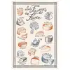 Image de Torchon herbier en coton ecru 48 x 72 cm