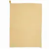 Image de Torchon nid d'abeilles en coton tournesol 50 x 70 cm