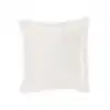 Image de Coussin en polyester neige 50 x 50 cm