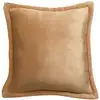 Image de Coussin en polyester ocre 50 x 50 cm