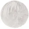 Image de Tapis à base fine et souple extra doux blanc diam.120