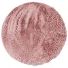 Image de Tapis à base fine et souple extra doux rose diam.120