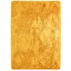 Image de Tapis à base fine et souple extra doux jaune 120x170