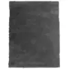 Image de Tapis extra-doux toucher laineux gris foncé 120x170