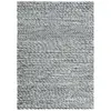 Image de Teppich Wolle Viskose Hellgrau 120x170