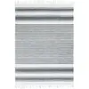 Image de Tapis en coton lignes gris-blanc 120x170