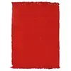 Image de Tapis en coton rouge 120x170