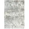 Image de Tapis extra-doux impression gris argent 120x170