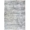 Image de Tapis extra-doux motif lignes gris crème 120x170