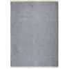 Image de Tapis en jute et coton avec franges gris clair 120x170