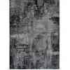 Image de Tapis graphique effet abstrait gris 120x170