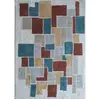 Image de Tapis contemporain multicolore/beige 120x166
