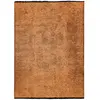Image de Tapis en coton et polyester lavable tissé plat orange 120x170