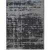 Image de Tapis moderne motif abstrait marron 123x180