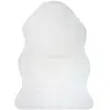 Image de Tapis imitation fourrure blanc 130x190