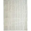Image de Tapis moderne relief géométrique crème 133x170