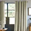 Image de Rideau toucher velours beige clair 140x250