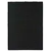 Image de Tapis à poils longs effet soyeux noir 190x200