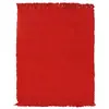 Image de Tapis en coton rouge 150x200