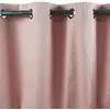 Image de Rideau 100% coton rose 150x250