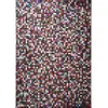 Image de Tapis en cuirs recyclés motif mosaïque marron multi 160x230