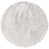 Image de Tapis à base fine et souple extra doux blanc diam.160