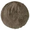 Image de Tapis à base fine et souple extra doux taupe diam.160