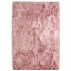 Image de Tapis à base fine et souple extra doux rose 160x230