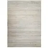 Image de Tapis tissé et tressé en jute et coton naturel 160x230