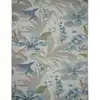Image de Tapis intérieur extérieur fleurs bleu multicolore 123x180