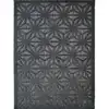 Image de Tapis intérieur et extérieur motif en relief bleu foncé 160x220