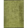 Image de Tapis en coton et polyester lavable tissé plat vert 160x230