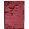 Image de Tapis extra-doux effet velours rouge foncé 185x290