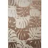 Image de Tapis scandinave moderne doux marron 190x290