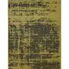 Image de Tapis moderne motif abstrait jaune 200x290