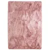 Image de Tapis à base fine et souple extra doux rose 225x340