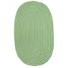 Image de Tapis en coton effet cordage vert basilic 50x80
